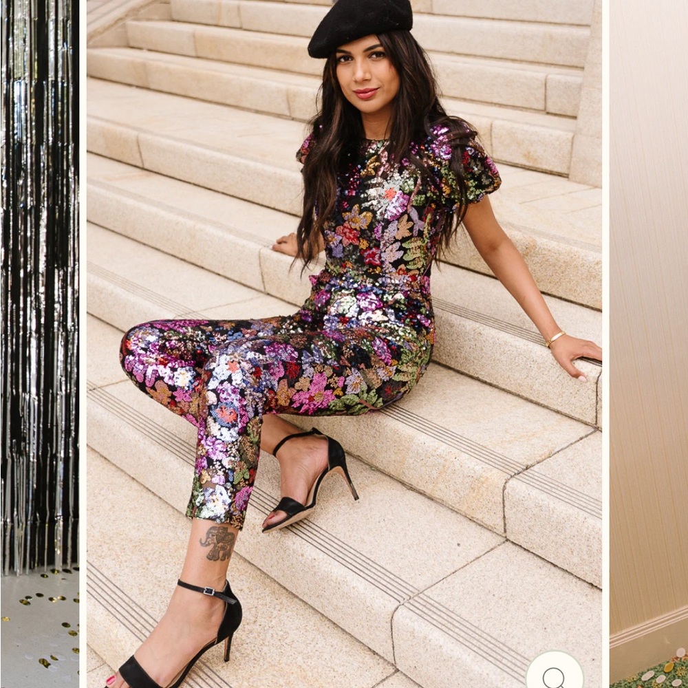 Ivy City Co. Showstopper Sequins Jumpsuit